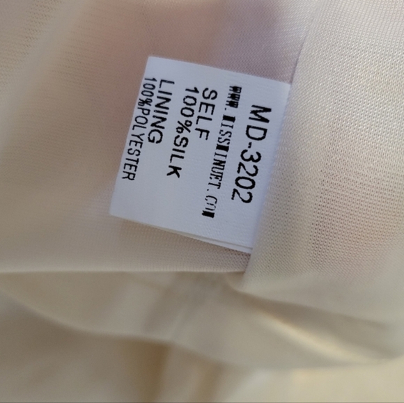 Custom Dyed Minuet 100% Silk Top - Picture 4 of 4